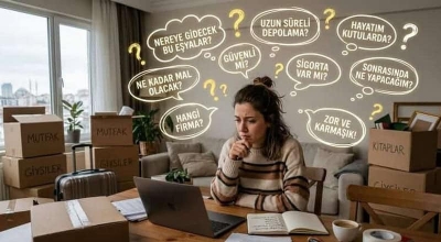 Yurtdışına Taşınanlar İçin Uzun Süreli Depolama Hizmeti